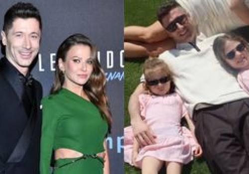 Świętowania ciąg dalszy: Robert i Anna Lewandowscy z córkami wylegują się na trawniku (FOTO)