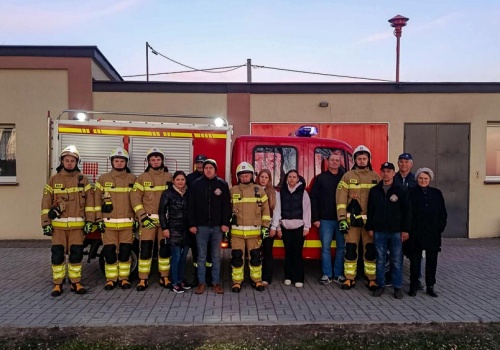 Nowy samochód dla OSP Wola Koszucka Parcele