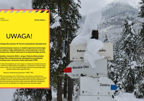 TPN ogłosił nową decyzję. Chodzi o drogę do Morskiego Oka