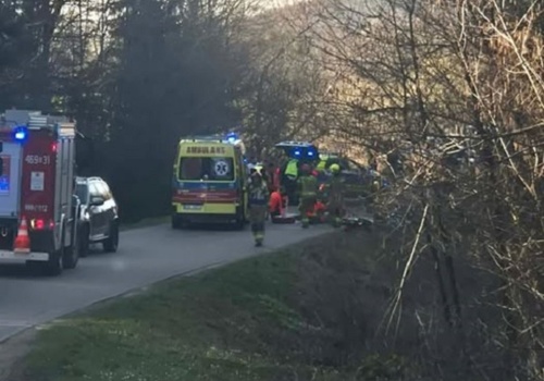 Potrącony rowerzysta zmarł w szpitalu. Był lekarzem z Leska
