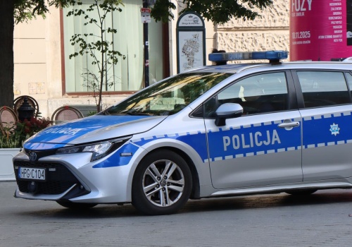 Zatrzymanie po krótkim pościgu w centrum Krakowa