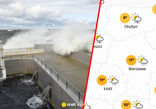 Wichura uderzy w Polskę, a temperatura gwałtownie spadnie. Pogoda będzie dziś niebezpieczna