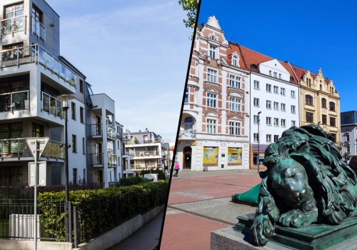 Ceny mieszkań różnią się pięciokrotnie. Dwa miasta pokazują skalę kontrastu