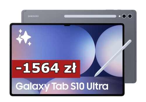 Tablet Samsunga Galaxy Tab S10 Ultra tańszy o 1564 zł w RTV Euro AGD