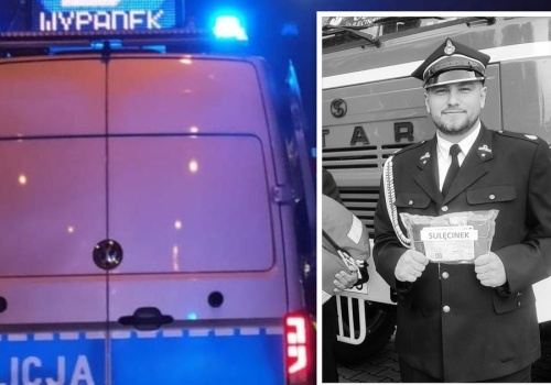 Policja i straż w żałobie. Damian miał dopiero 26 lat