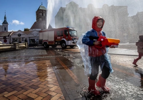 Lany poniedziałek z OSP Chojnice