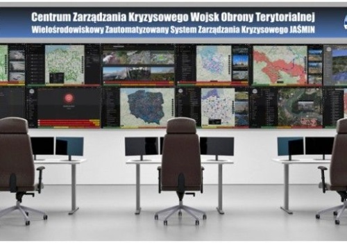System Zarządzania Kryzysowego JAŚMIN - pomost łączący wojsko i samorządy.