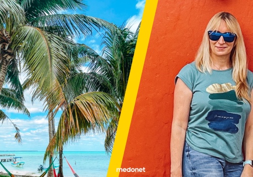 Basia mieszka w Meksyku, jest żoną onkologa. 