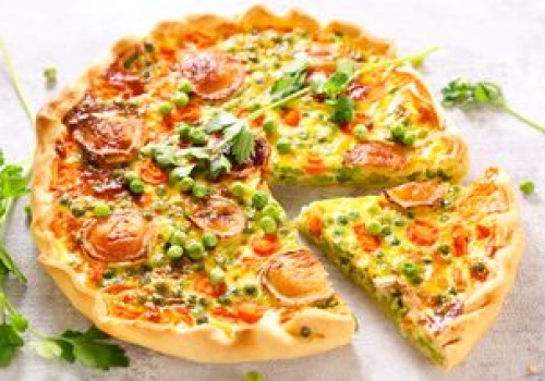 Po świętach robię tartę z sałatki jarzynowej. Idealna do zabrania ze sobą do pracy