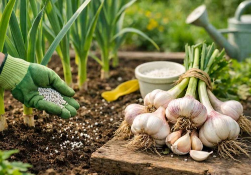 Zrób to w kwietniu, a czosnek będzie gigantyczny. Mistrzowski trik