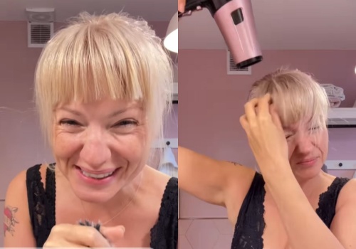 Dorota Szelągowska zdradza tajemnicę swojej grzywki. Pokazała nagranie z łazienki