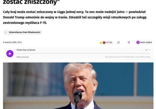 Trump użyje nowej broni nad Iranem?