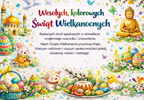 Kontrowersje wokół wielkanocnych życzeń w Krakowie