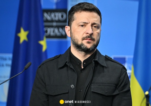 Wołodymyr Zełenski zwrócił się do Rosji. 