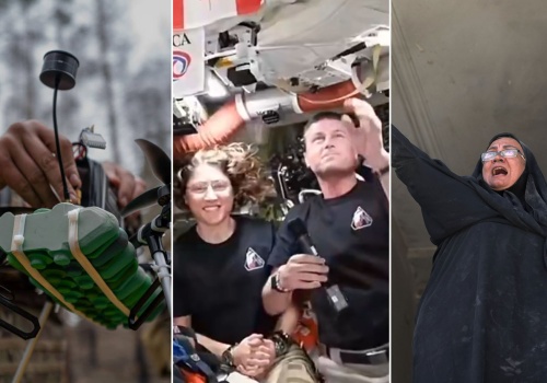 Donald Trump zadzwonił do astronautów. Młodzi Irańczycy mają swoimi ciałami osłaniać elektrownie