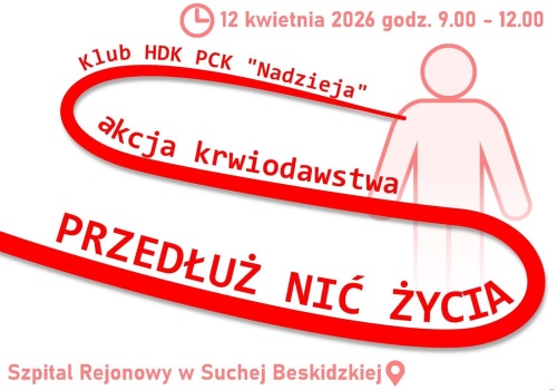 Kolejna akcja krwiodawców w Suchej Beskidzkiej