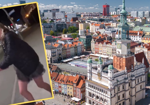 Zaatakowała kobietę i ją znieważała. Nagranie z Poznania obiegło sieć