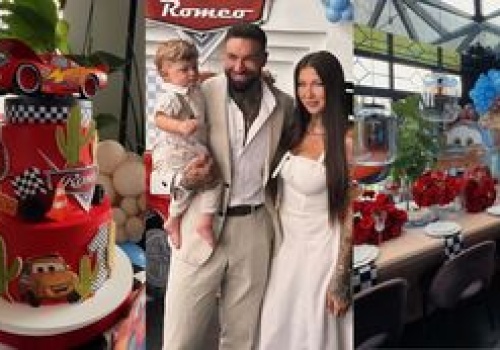 Deynn i Majewski wyprawili HUCZNY ROCZEK syna. Romeo miał imprezę inspirowaną bajką Disneya (ZDJĘCIA)