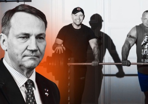 Sikorski podsumował trening Nawrockiego z 