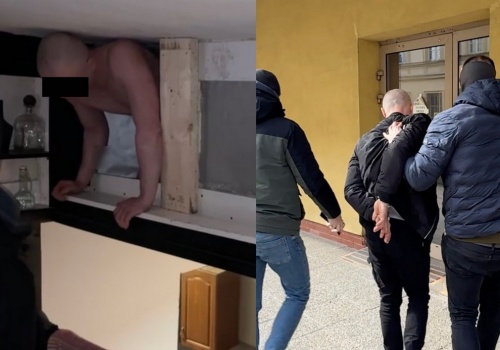 Otwock: poszukiwany mężczyzna zbudował sobie ukrytą 