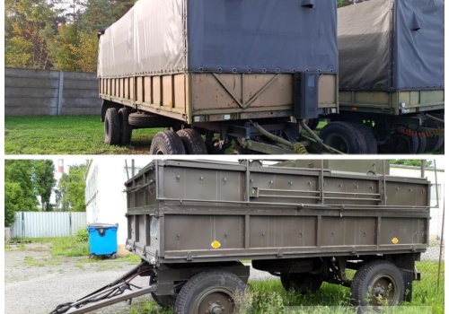 Wojsko wyprzedaje przyczepy D-616 i D-46. Jakie ceny?