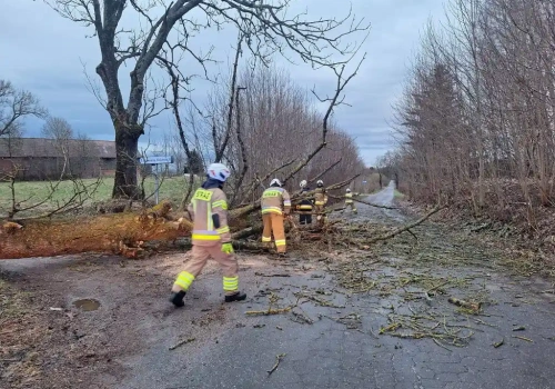 Wichury nad Warmią i Mazurami. Pracowity Poniedziałek Wielkanocny dla strażaków