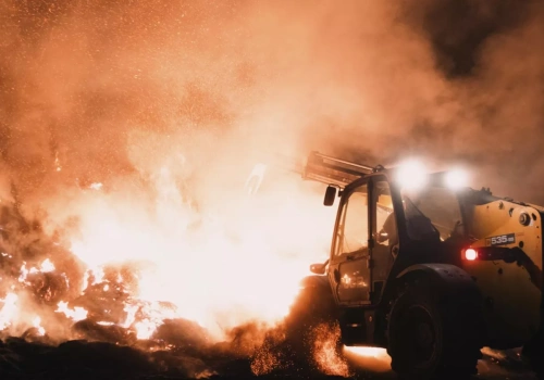 Podpalacz uderzył w nocy. OHZ wyznacza wysoką nagrodę za pomoc w ujęciu sprawcy