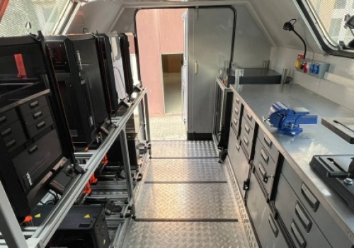 Mobilna drukarka 3D polskiej produkcji drukuje w warunkach bojowych