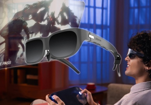 Prywatny ekran na nosie za 1099 zł. Okulary Lenovo Legion Go 600 zł taniej