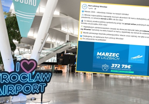 Tłumy na wrocławskim lotnisku. Te kierunki były najpopularniejsze