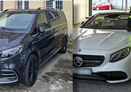 Straż Graniczna odzyskała dwa kradzione Mercedesy