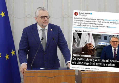 WP: polityk KO miał załatwić zabieg poza kolejką bliskiej osobie i ostrzegł dziennikarzy, żeby nie drążyli