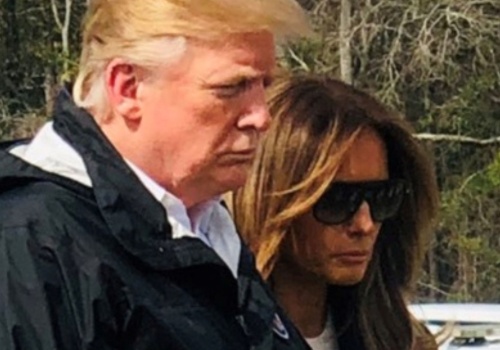 Niepojęte, jak Trump potraktował swoją żonę. Takich scen nie widziano od lat