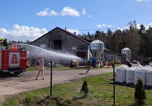 Strażacki Śmigus - Dyngus w powiecie ciechanowskim
