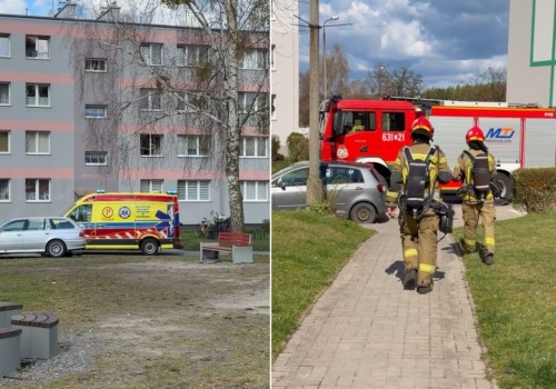Dramat w świąteczny poniedziałek w Miasteczku Śląskim. Trzy osoby zabrane do szpitala