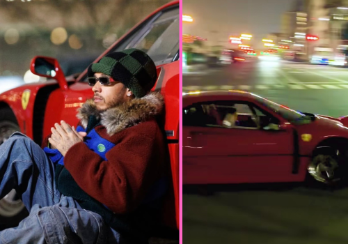 Hamilton driftuje 300 km/h po ulicach Tokio. Niewiarygodne, kim okazała się pasażerka