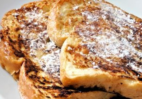 Proste tosty na słodko. Zamiast tostera używam patelni