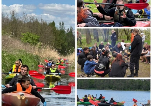 Nad Szotkówką czuć wiosnę. Kajaki, ognisko i integracja