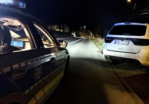Tarnowskie Góry: Pijany kierowca w skradzionym Dodge’u. Wpadł na ul. Gliwickiej