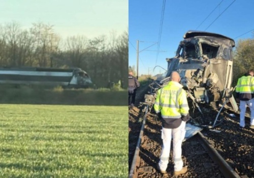 Pociąg TGV zderzył się z ciężarówką we Francji. Po wypadku zatrzymano Polaka