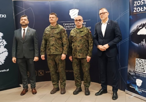 Konferencja prasowa zapowiadająca Wojskowe Targi Służby i Pracy