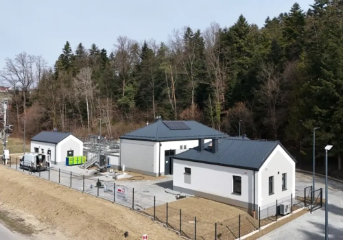 Oczyszczalnia ścieków w Łęce już gotowa. Trwa rozruch instalacji