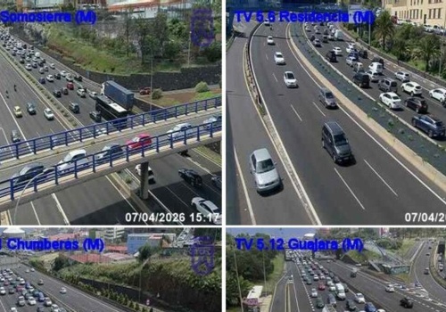 Paraliż komunikacyjny na północnej autostradzie Teneryfy