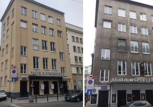 Tak Warszawa odnowiła elewację kamienicy Teatru Współczesnego przy Mokotowskiej 13