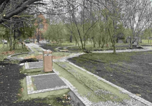 Na Karłowicach powstaje mały park. Będzie inny niż wszystkie