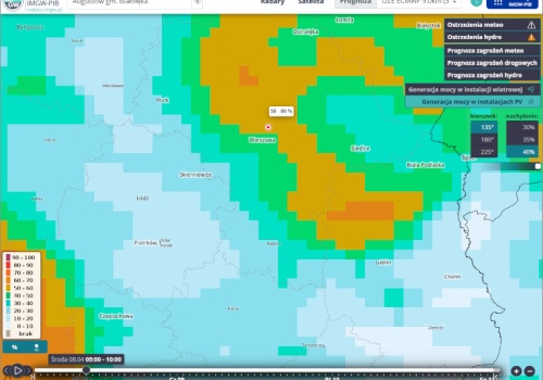 Nowości w opracowaniach dla OZE: atlas solarny i interaktywne prognozy