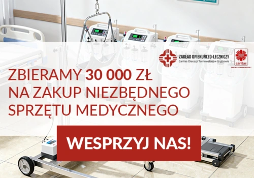 Caritas w Grybowie zbiera na zakup sprzętu medycznego