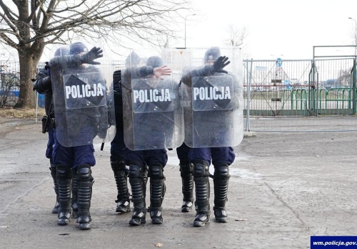 Olsztyn. Policja szykuje się na starcie Stomilu z Olimpią. W planie zamknięcie ulicy