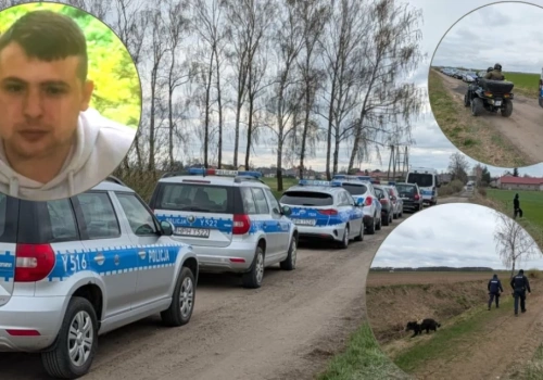 Duże siły policji zaangażowane w poszukiwania 23-latka. Trwa akcja w Ciechanowie i okolicy
