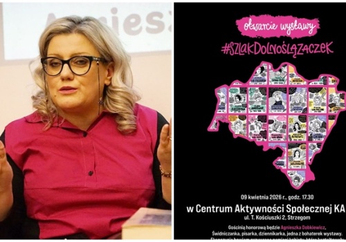 Wystawa „Szlak Dolnoślązaczek” z udziałem pisarki Agnieszki Dobkiewicz